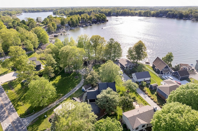 1940 Stringtown Pike, Cicero, IN 46034 - aerial perspective of suburban area featuring a large body of water