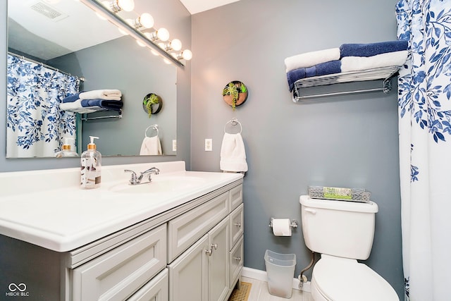 1940 Stringtown Pike, Cicero, IN 46034 - full bathroom featuring vanity, toilet, and baseboards