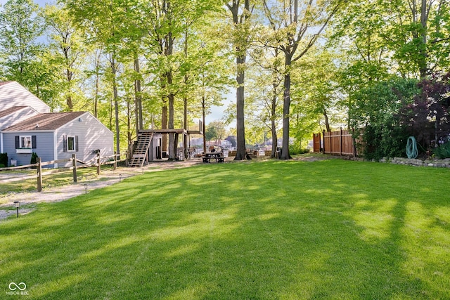 1940 Stringtown Pike, Cicero, IN 46034 - view of yard featuring stairs