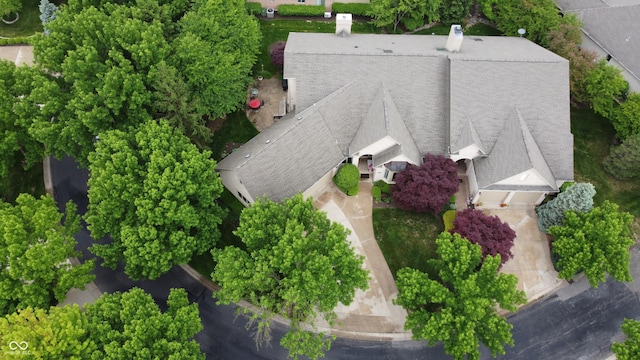 1614 Rosebud Ln Unit 83, Greenwood, IN 46143 - view from above of property