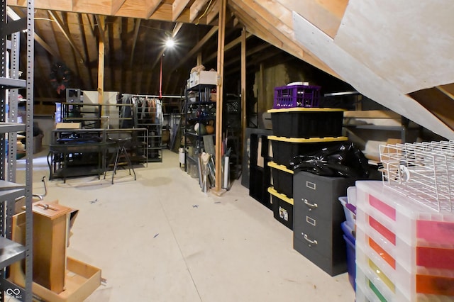 1614 Rosebud Ln Unit 83, Greenwood, IN 46143 - view of unfinished attic