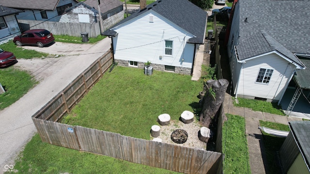 426 St Paul St, Indianapolis, IN 46201 - view from above of property