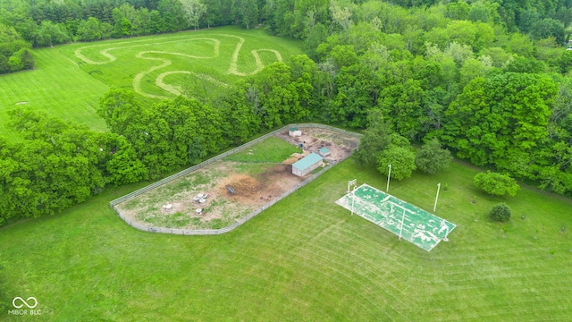 aerial view