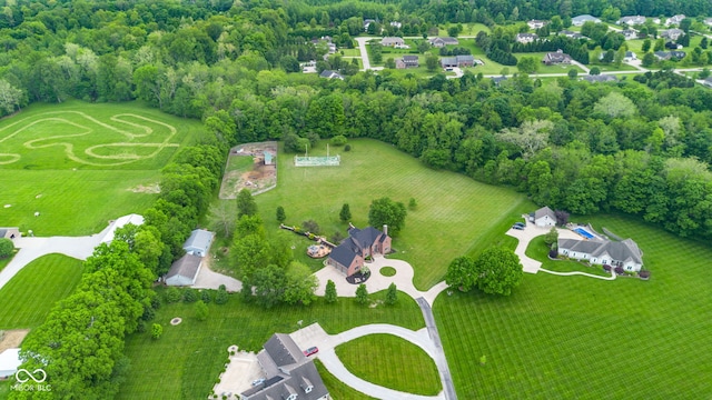 aerial view