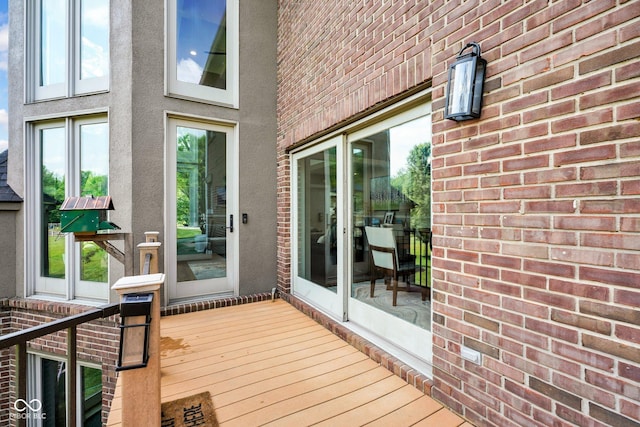 view of deck