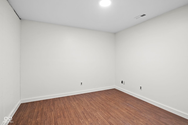 8513 S 575 W, Morgantown, IN 46160 - spare room featuring baseboards and dark wood finished floors