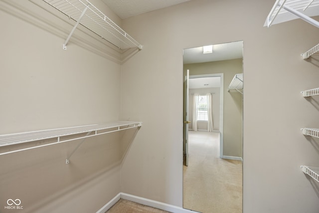 11438 Winding Wood Dr, Indianapolis, IN 46235 - walk in closet featuring carpet