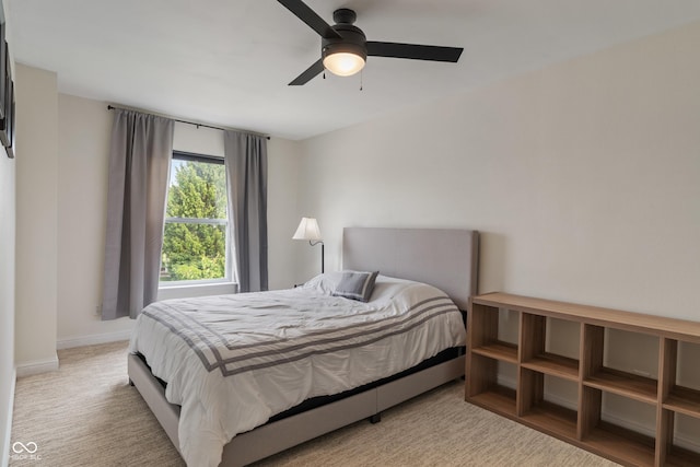 8238 Crackling Ln, Indianapolis, IN 46259 - bedroom featuring baseboards and a ceiling fan