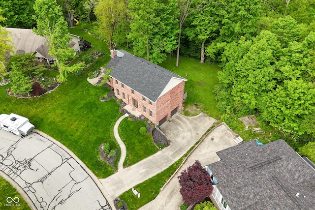 6567 Kings Ct, Avon, IN 46123 - aerial view