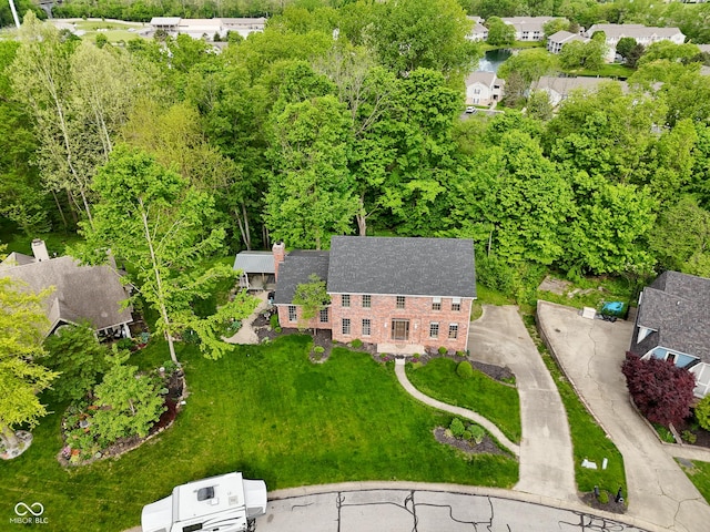 6567 Kings Ct, Avon, IN 46123 - bird's eye view