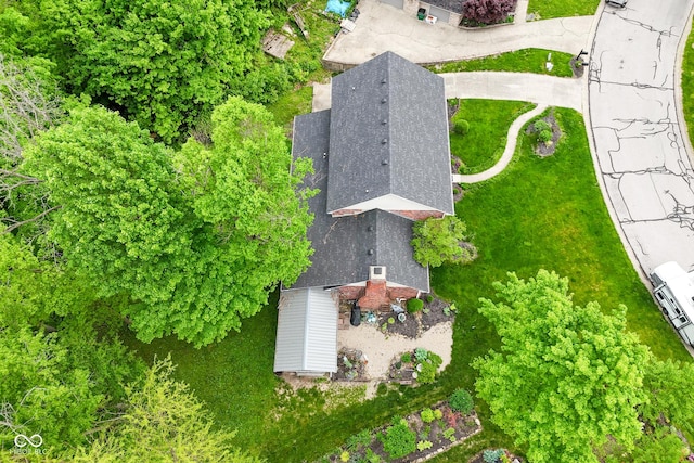 6567 Kings Ct, Avon, IN 46123 - bird's eye view