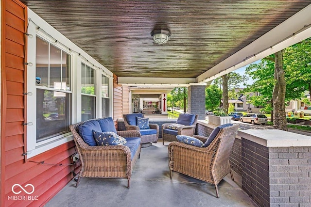 405 N Drexel Ave, Indianapolis, IN 46201 - view of patio / terrace featuring outdoor lounge area