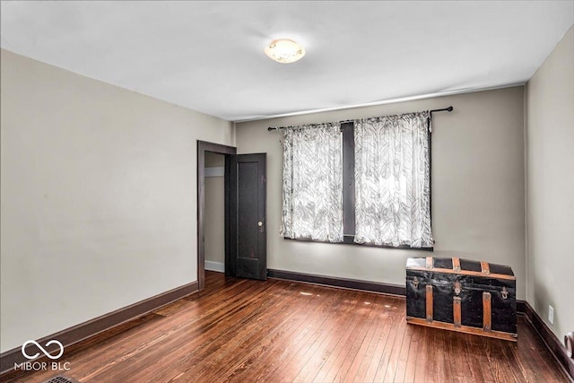 405 N Drexel Ave, Indianapolis, IN 46201 - spare room with hardwood / wood-style floors and baseboards