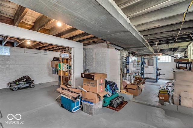 405 N Drexel Ave, Indianapolis, IN 46201 - below grade area featuring electric panel