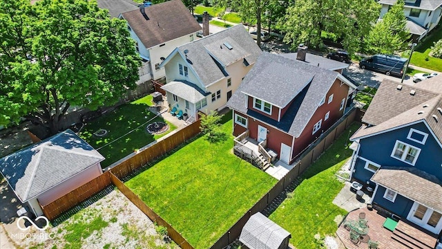 405 N Drexel Ave, Indianapolis, IN 46201 - aerial view of residential area