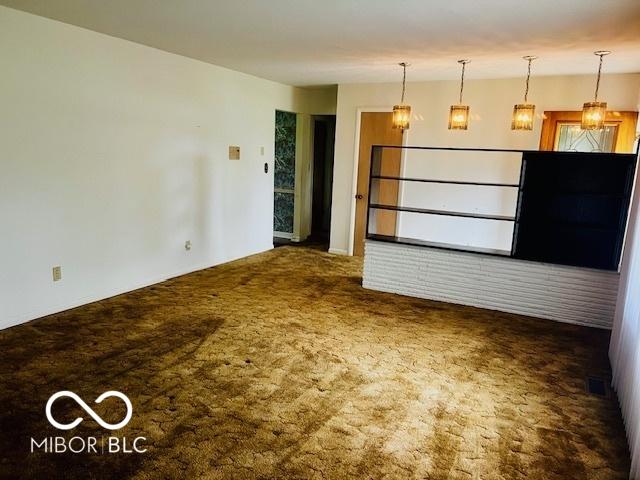 5141 Derome Dr, Fort Wayne, IN 46835 - unfurnished living room with carpet flooring