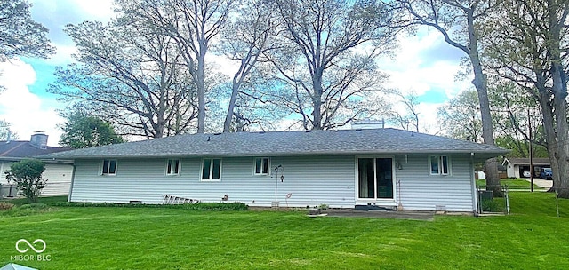 5141 Derome Dr, Fort Wayne, IN 46835 - back of house with a yard
