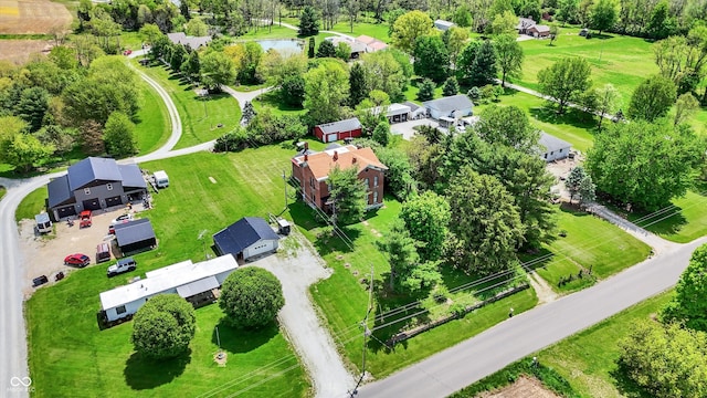 2490 S County Road 60 E, Greensburg, IN 47240 - drone / aerial view of a tree filled landscape