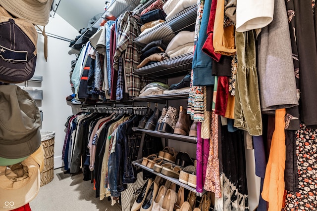 4130 N Meridian St, Indianapolis, IN 46208 - spacious closet featuring carpet flooring