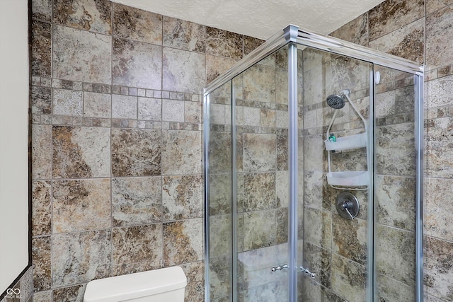 781 Dayton Dr, Carmel, IN 46033 - bathroom with toilet and a shower stall