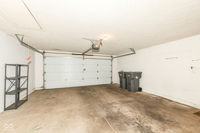 7645 Briarstone Ln, Indianapolis, IN 46227 - garage featuring a garage door opener