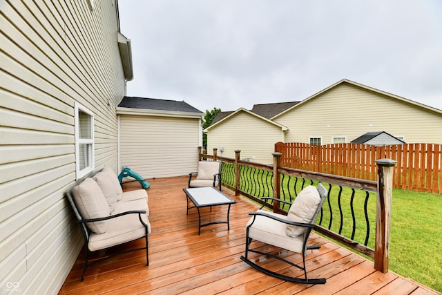 7604 Cloudy Ct, Camby, IN 46113 - view of deck