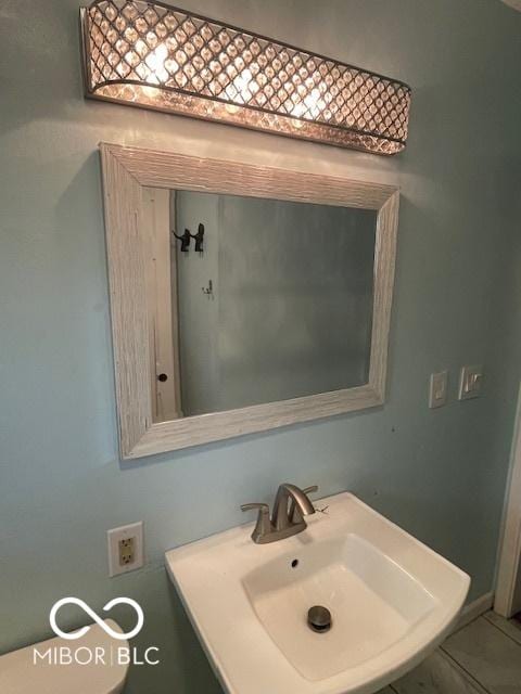 5802 Bertha St, Indianapolis, IN 46241 - bathroom featuring a sink