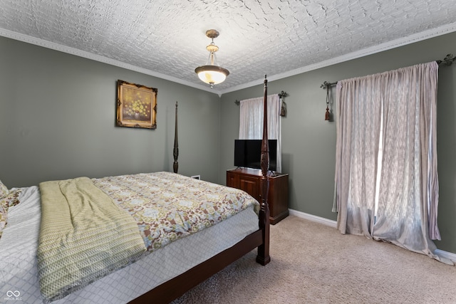 2134 N Alabama St, Indianapolis, IN 46202 - bedroom featuring crown molding, carpet, and baseboards