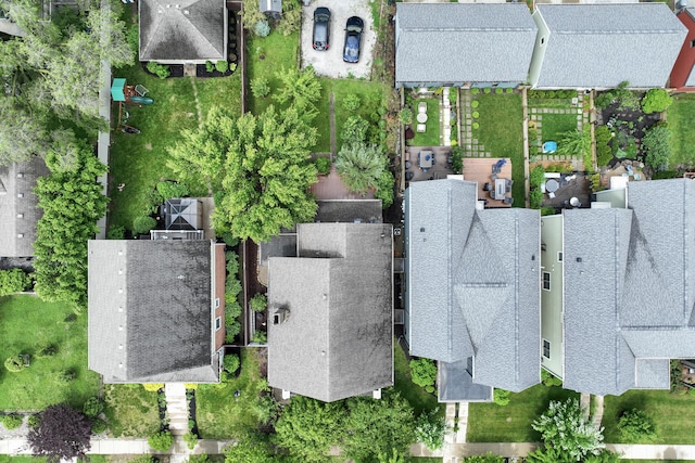 2134 N Alabama St, Indianapolis, IN 46202 - aerial view of residential area