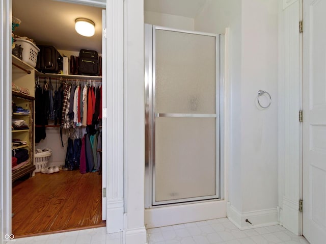 19702 Centennial Rd, Sheridan, IN 46069 - full bath with a shower stall and a spacious closet