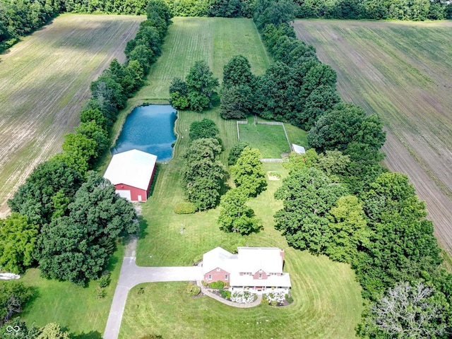 19702 Centennial Rd, Sheridan, IN 46069 - aerial view of sparsely populated area with a nearby body of water