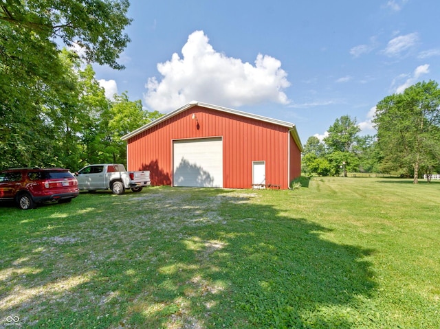 19702 Centennial Rd, Sheridan, IN 46069 - view of outbuilding with driveway