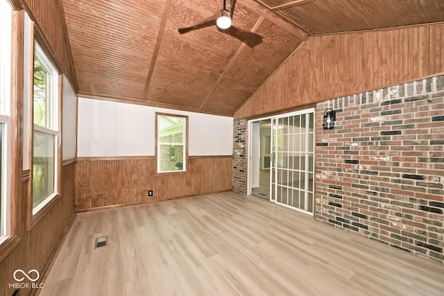 19446 Ethan Allen Ln, Westfield, IN 46074 - unfurnished sunroom featuring lofted ceiling