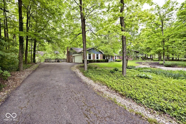 19446 Ethan Allen Ln, Westfield, IN 46074 - view of front of home featuring driveway and a garage