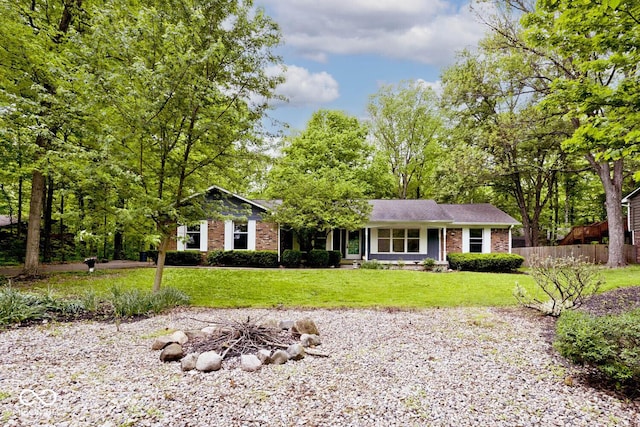 19446 Ethan Allen Ln, Westfield, IN 46074 - ranch-style house featuring brick siding