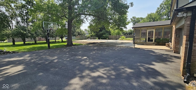 5433 Brendonridge Rd, Indianapolis, IN 46226 - view of asphalt driveway