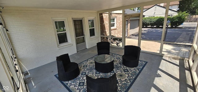5433 Brendonridge Rd, Indianapolis, IN 46226 - view of sunroom / solarium