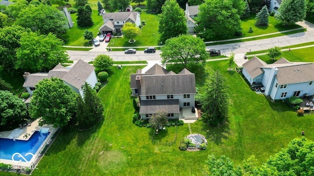 14814 Beacon Blvd, Carmel, IN 46032 - aerial perspective of suburban area