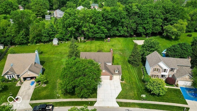 14814 Beacon Blvd, Carmel, IN 46032 - drone / aerial view