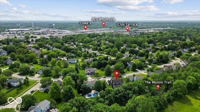 14814 Beacon Blvd, Carmel, IN 46032 - drone / aerial view