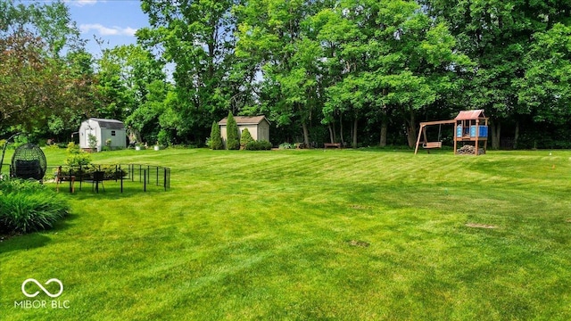 14814 Beacon Blvd, Carmel, IN 46032 - view of grassy yard featuring view of scattered trees