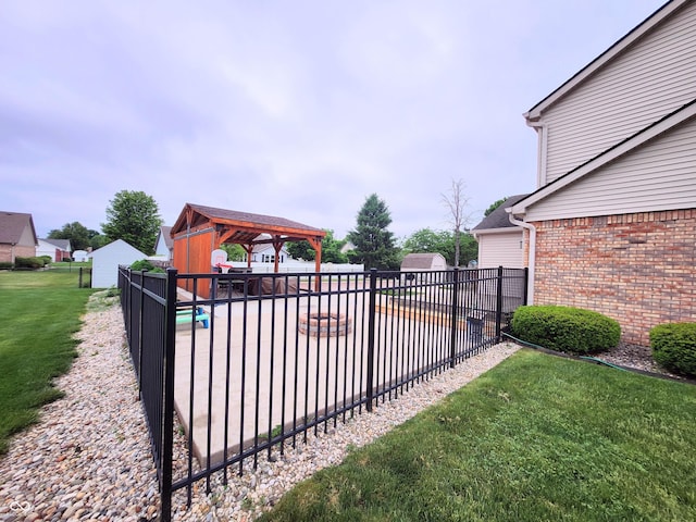 1026 Summer Way Dr, Shelbyville, IN 46176 - view of pool featuring a gazebo