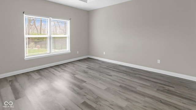 3583 Collier Dr, Lafayette, IN 47905 - spare room featuring wood finished floors and baseboards