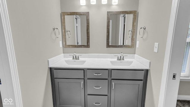 3583 Collier Dr, Lafayette, IN 47905 - bathroom with double vanity