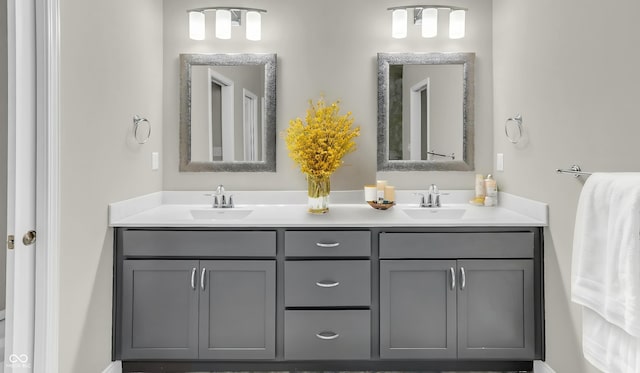3583 Collier Dr, Lafayette, IN 47905 - bathroom featuring double vanity