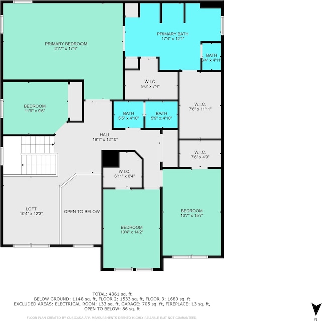 3449 Brixford Ln, West Lafayette, IN 47906 - property floor plan