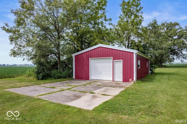 3000 E County Road 400 N, Muncie, IN 47303 - detached garage featuring driveway