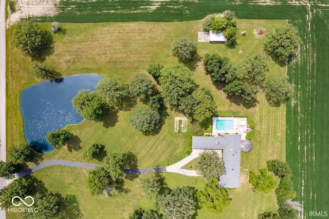 3000 E County Road 400 N, Muncie, IN 47303 - aerial view of a nearby body of water and a pool