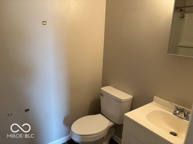 1002 Brookside Ln, Plainfield, IN 46168 - bathroom featuring toilet and vanity