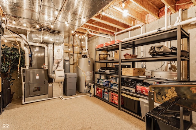 10784 Giselle Way, Fishers, IN 46040 - utilities featuring gas water heater and heating unit
